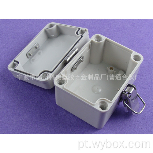 Conector da caixa de junção da caixa elétrica à prova d&#39;água invólucro eletrônico da caixa de plástico IP65 PWP702 com tamanho 110 * 80 * 70mm